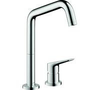 hansgrohe AXOR Citterio Mitigeur monocommandé 2 trous pour cuisine 240, bec pivotant Eco, 34823000, 34823000, Colorazione: cromo
