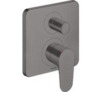 hansgrohe AXOR Citterio M Mitigeur monocommande de baignoire encastré avec combinaison de fusibles, 34427340, 34427340, Colorazione: Cromo nero spazzolato