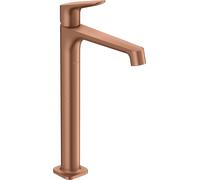 hansgrohe AXOR Citterio M Mitigeur monocommande de lavabo pour lavabo sans garniture de vidage, 34127310, 34127310, Colorazione: Oro rosso spazzolato