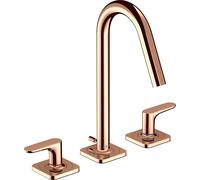 hansgrohe AXOR Citterio M rubinetto lavabo 3 fori 160 con maniglie a leva,