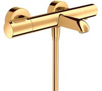 hansgrohe AXOR Citterio M Thermostat de bain pour montage apparent, 2 consommateurs, 34435990, 34435990, Colorazione: Ottica in oro lucido