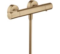 hansgrohe AXOR Citterio M Thermostat de douche pour montage apparent, 1 consommateur, 34635140, 34635140, Colorazione: Bronzo spazzolato