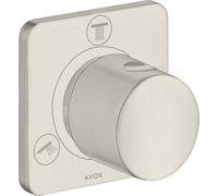 hansgrohe AXOR Citterio M Trio/Quattro Vanne d'arrêt et de commutation encastrée, 34920800, 34920800, Colorazione: Ottica in acciaio inossidabile