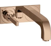 Hansgrohe AXOR Citterio miscelatore monocomando lavabo da incasso, piastra per