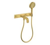 hansgrohe AXOR Citterio mitigeur bain 3 trous avec béqu'illes, 39442250, 39442250, Colorazione: Ottico oro spazzolato
