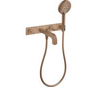 hansgrohe AXOR Citterio mitigeur bain 3 trous avec béqu'illes, 39442310, 39442310, Colorazione: Oro rosso spazzolato