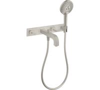 hansgrohe AXOR Citterio mitigeur bain 3 trous avec béqu'illes, 39442800, 39442800, Colorazione: Ottica in acciaio inossidabile