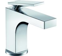 hansgrohe AXOR Citterio Mitigeur de lavabo, ComfortZone90, bonde à tirette, saillie 112mm, 39022000, 39022000, Colorazione: cromo