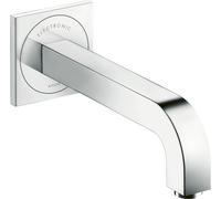 hansgrohe AXOR Citterio Mitigeur électronique de lavabo, alimentation secteur, encastré, détecteur de proximité, saillie 221mm, 39118330, 39118330, Colorazione: Cromo nero lucido