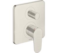 hansgrohe AXOR Citterio Mitigeur monocommande de baignoire encastré avec combinaison de fusibles, 34427800, 34427800, Colorazione: Ottica in acciaio inossidabile