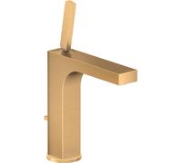 hansgrohe AXOR Citterio mitigeur monocommande de lavabo 160, vidage escamotable, projection 141mm, 39031950, 39031950, Colorazione: Ottone spazzolato