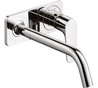 Miscelatore Lavabo a Parete Axor Citterio M rubinetto lungo ad incasso con piastra