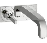 Miscelatore Lavabo a Parete Axor Citterio mixer con canna corta