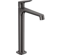 hansgrohe AXOR Citterio Mitigeur monocommande de lavabo pour lavabo sans garniture de vidage, 34127330, 34127330, Colorazione: Cromo nero lucido