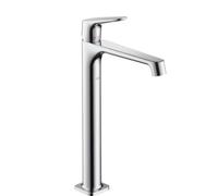 hansgrohe AXOR Citterio Mitigeur monocommande de lavabo pour lavabo sans garniture de vidage, 34127340, 34127340, Colorazione: Cromo nero spazzolato