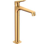 hansgrohe AXOR Citterio Mitigeur monocommande de lavabo pour lavabo sans garniture de vidage, 34127990, 34127990, Colorazione: Ottica in oro lucido