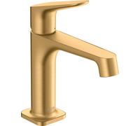 hansgrohe AXOR Citterio Mitigeur monocommande de lavabo sans garniture de vidage, 34017950, 34017950, Colorazione: Ottone spazzolato