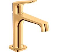 hansgrohe AXOR Citterio Mitigeur monocommande de lavabo sans garniture de vidage, 34017990, 34017990, Colorazione: Ottica in oro lucido
