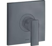 hansgrohe AXOR Citterio Mitigeur monocommande douche encastré, 39655340, 39655340, Colorazione: Cromo nero spazzolato