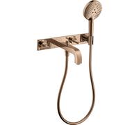 hansgrohe AXOR Citterio rubinetto vasca 3 fori con maniglie a leva,...