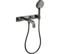 hansgrohe AXOR Citterio rubinetto vasca 3 fori con maniglie a leva, 39442330,...