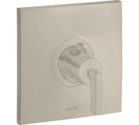 hansgrohe AXOR Citterio Thermostat 59 l/min Thermostat encastré à haut débit, poignée à levier, 39711820, 39711820, Colorazione: Nichel spazzolato