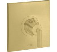 hansgrohe AXOR Citterio Thermostat 59 l/min Thermostat encastré à haut débit, poignée à levier, 39711950, 39711950, Colorazione: Ottone spazzolato