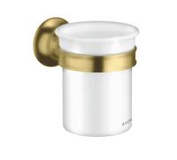 hansgrohe AXOR Coupe de brosse à dents Montreux, 42134950, 42134950, Colorazione: Ottone spazzolato
