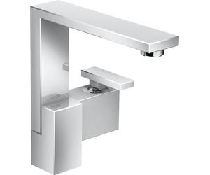 hansgrohe AXOR Edge mitigeur monocommande de lavabo 190 avec vidage par poussée, taille diamant, 46021000, 46021000, Colorazione: cromo