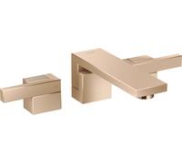 hansgrohe AXOR Edge rubinetto lavabo 3 fori incasso, montaggio a parete, scar...