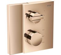 hansgrohe AXOR Edge termostato da incasso con valvola di spegnimento e commut...