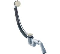 hansgrohe AXOR Flexaplus S set complet, garniture de vidage et de trop-plein, pour baignoires normales, 58316820, 58316820, Colorazione: Nichel spazzolato