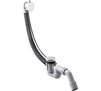 hansgrohe AXOR Flexaplus S set complet, garniture de vidage et de trop-plein, pour baignoires normales, 58316000, 58316000, Colorazione: cromo