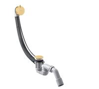 hansgrohe AXOR Flexaplus S set complet, garniture de vidage et de trop-plein, pour baignoires normales, 58316250, 58316250, Colorazione: Ottico oro spazzolato