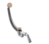hansgrohe AXOR Flexaplus S set complet, garniture de vidage et de trop-plein, pour baignoires normales, 58316310, 58316310, Colorazione: Oro rosso spazzolato