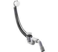 hansgrohe AXOR Flexaplus S set complet, garniture de vidage et de trop-plein, pour baignoires normales, 58316950, 58316950, Colorazione: Ottone spazzolato