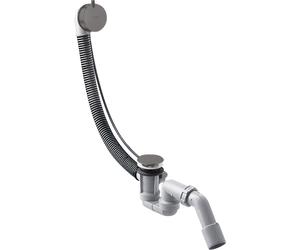 hansgrohe AXOR Flexaplus S set complet, garniture de vidage et de trop-plein, pour baignoires normales, 58316340, 58316340, Colorazione: Cromo nero spazzolato