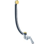 hansgrohe AXOR Flexaplus S set complet, garniture de vidage et de trop-plein, pour baignoires spéciales, 58318990, 58318990, Colorazione: Ottica in oro lucido