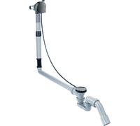 hansgrohe AXOR Flexaplus S set complet, garniture de vidage et de trop-plein, pour baignoires spéciales, 58317330, 58317330, Colorazione: Cromo nero lucido