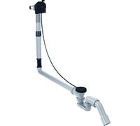 hansgrohe AXOR Flexaplus S set complet, garniture de vidage et de trop-plein, pour baignoires spéciales, 58317670, 58317670, Colorazione: nero opaco