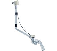 hansgrohe AXOR Flexaplus S set complet, garniture de vidage et de trop-plein, pour baignoires spéciales, 58317800, 58317800, Colorazione: aspetto in acciaio inox