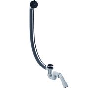 hansgrohe AXOR Flexaplus S set complet, garniture de vidage et de trop-plein, pour baignoires spéciales, 58318670, 58318670, Colorazione: nero opaco