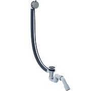 hansgrohe AXOR Flexaplus S set complet, garniture de vidage et de trop-plein, pour baignoires spéciales, 58318330, 58318330, Colorazione: Cromo nero lucido