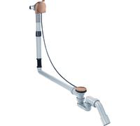 hansgrohe AXOR Flexaplus S set complet, garniture de vidage et de trop-plein, pour baignoires spéciales, 58317310, 58317310, Colorazione: Oro rosso spazzolato