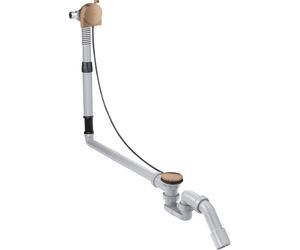 hansgrohe AXOR Flexaplus S set complet, garniture de vidage et de trop-plein, pour baignoires spéciales, 58317310, 58317310, Colorazione: Oro rosso spazzolato