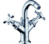 hansgrohe AXOR Mélangeur bidet Montreux 2 poignées, garniture de vidage, 16520000, 16520000, Colorazione: cromo