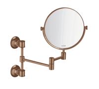 hansgrohe AXOR Miroir de rasage Montreux AXOR, 42090310, 42090310, Colorazione: Oro rosso spazzolato