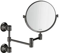 hansgrohe AXOR Miroir de rasage Montreux AXOR, 42090330, 42090330, Colorazione: Cromo nero lucido