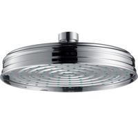 hansgrohe AXOR Montreux 1-jet soffione doccia a piastra, 180 mm, 28487950, co...