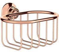 Hansgrohe AXOR Montreux cesto di sapone, 42065300, colore: oro rosso lucido